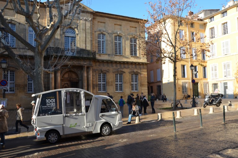 La Diabline  La navette électrique du centre ville d'Aix en Provence