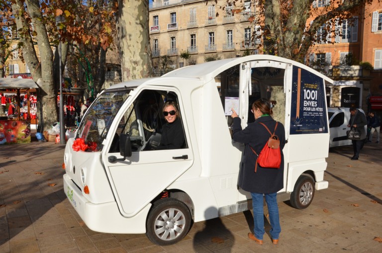 La Diabline  La navette électrique du centre ville d'Aix en Provence