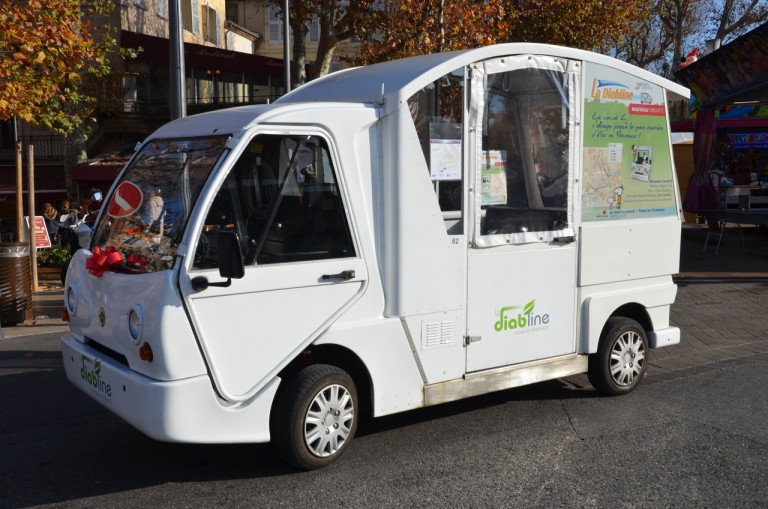 La Diabline  La navette électrique du centre ville d'Aix en Provence